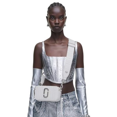 THE DTM MONOGRAM LEATHER SNAPSHOT